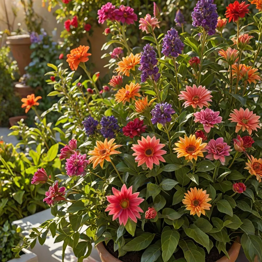 Kwiaty na taras długo kwitnące - najlepsze propozycje