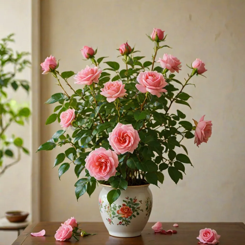 Róża chińska domowa - uprawa i pielęgnacja