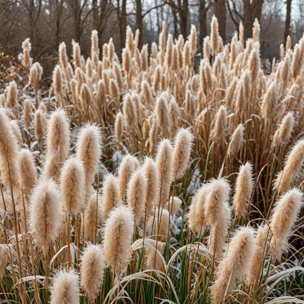 Trawa pampasowa - poradnik zimowania
