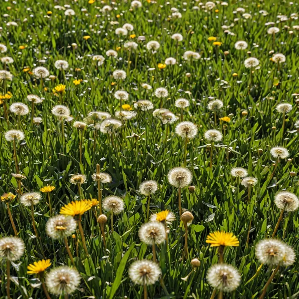 Mlecze na trawniku - jak się ich skutecznie pozbyć?