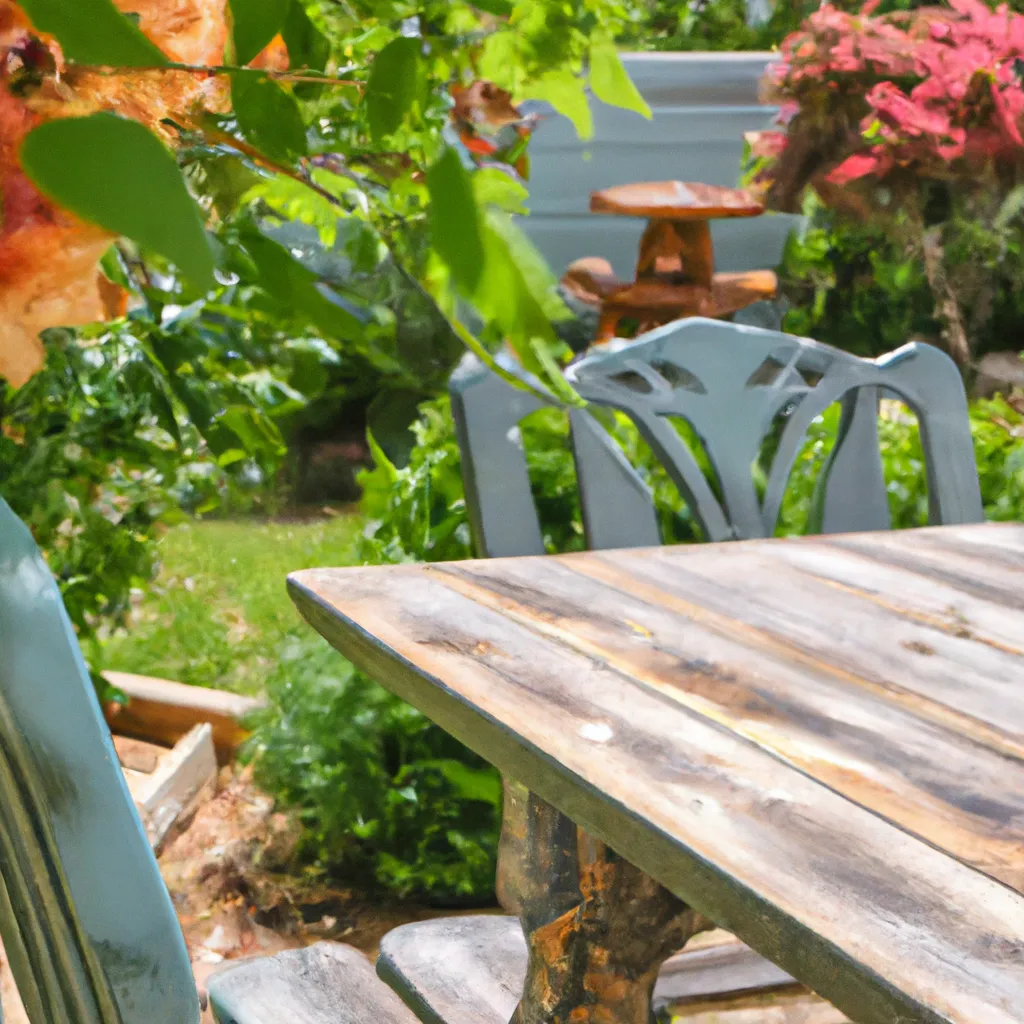 Jak zrobić stół ogrodowy drewniany?